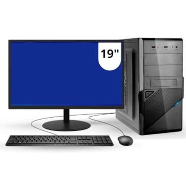 Imagem de Computador Pc Cpu Completo Intel Core I5 8gb Ssd 512 Gb Monitor 19" - BestBoy