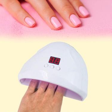 Imagem de Cabine Led UV USB C/ Lixa Eletrica Portatil Kit Manicure 2 em 1 - Shop