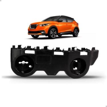 Imagem de Suporte guia parachoque dianteiro para nissan kicks 2017 até 2021 - SP