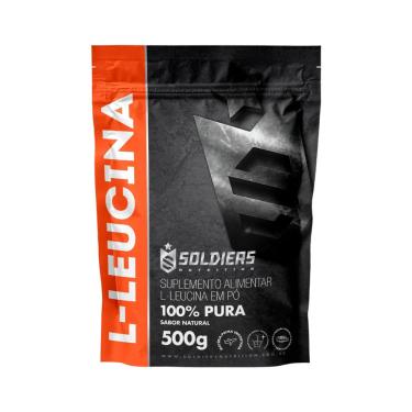Imagem de L-Leucina 500g - 100% Pura Importada - Soldiers Nutrition