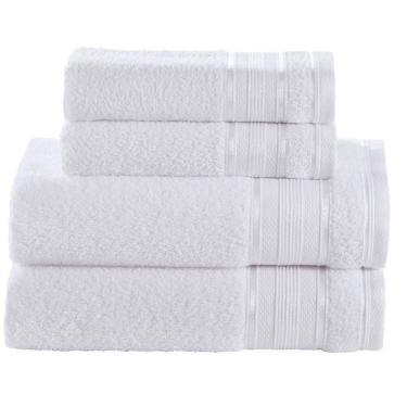 Imagem de Toalha de Banho Royal Knut Branco Santista