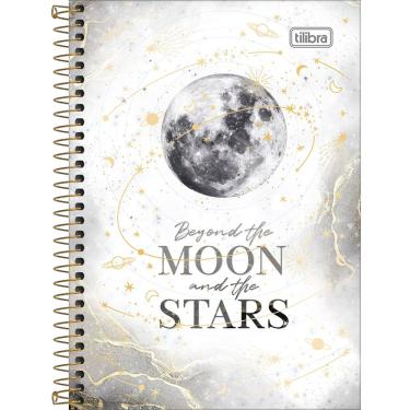 Imagem de Tilibra Caderneta 1/4 Magic Capa Dura Metalizada Espiral 80 Folhas Pautadas