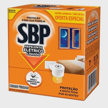 Imagem de Inseticida Sbp eletrico Aparelho Com Refil 35ml