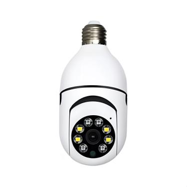 Imagem de Câmera de Segurança Lampada 360º 2MP HD Visão Noturna para Ambientes Internos e Externos