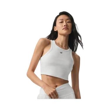 Imagem de Regata Feminina Sem Mangas Para Ioga Aspire Colete De Malha Fitness Tr