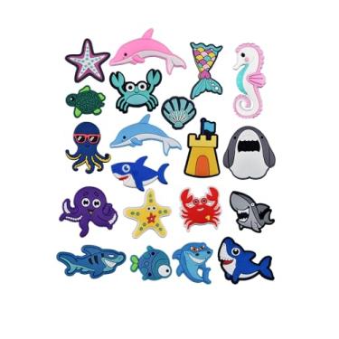 Imagem de RUPUDDT Conjunto de pingentes de sapatos, caminhão, carro, comida, sapatos, acessórios de decoração para meninas, unissex, adultos, homens, mulheres, adolescentes, crianças, meninos, faça você mesmo