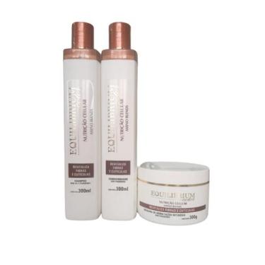 Imagem de Kit Nutrição Celular Amino Blends Equilibrium Paris Color: Shampoo + C