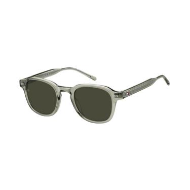 Imagem de Óculos de Sol Tommy Hilfiger 2185/S Cinza Lente Verde  masculino
