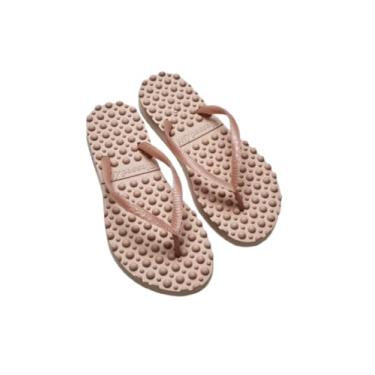Imagem de Sandália Massageadora Ortopédica Marshmallow, Conforto e Leveza (Areia, BR, Adulto, Faixa Numérico, 37, 38)