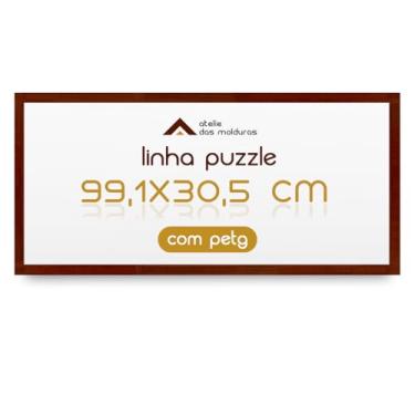 Imagem de Moldura para Quebra Cabeça Puzzle 1500 Peças 99,1x30,5 com Proteção Petg (Chão de Barro)