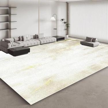 Imagem de Tapetes de pelúcia curtos abstratos para decoração de sala de estar, sofá, área de estar, tapetes grossos, tapetes de luxo para quarto (200 x 300 cm, 78,7 x 118 pol./Pilha de laço - 1)