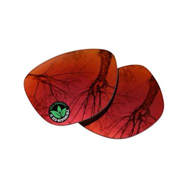 Imagem de Raydi Lentes de reposição de policarbonato para óculos de sol Ray-Ban Meta Skyler RW4010 52 mm - Espelho Vermelho Fogo - Polarizado