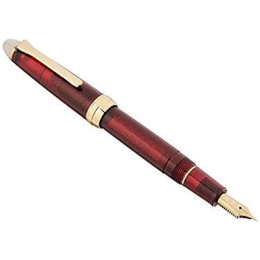 Imagem de Caneta-tinteiro Sailor 11-0558-202, tecido quatro estações, noite iluminada pela lua, ponta fina