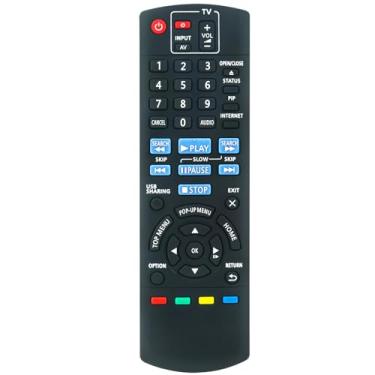 Imagem de Controle remoto de substituição N2QAYB000871 aplicável ao leitor de Blu-ray Panasonic DMP-BD79 DMP-BD79GN DMPBD79 DMPBD79GN