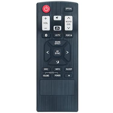 Imagem de COV30748146 Controle remoto de substituição para alto-falante Soundbar LG LAS350B LAC450B LAS35A1-W S35A1-W