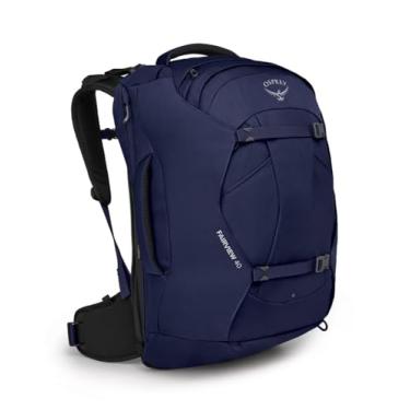 Imagem de Osprey Mochila de viagem feminina Fairview 40, azul noturno de inverno