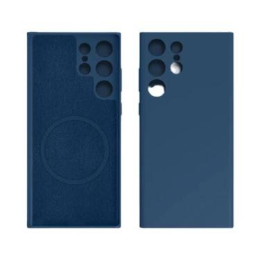 Imagem de Capa Magnética de Silicone para Samsung Galaxy S25/S24/S23/S22/S21 - U
