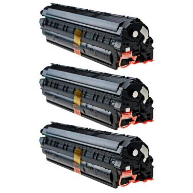 Imagem de 3 Toner CF283A CF283 283A 283 - M127FN M125 M225 M226