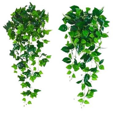 Imagem de Folhagem Altificial Hera Verde Planta Artificial Trepadeira Decoração - Diversos Modelos