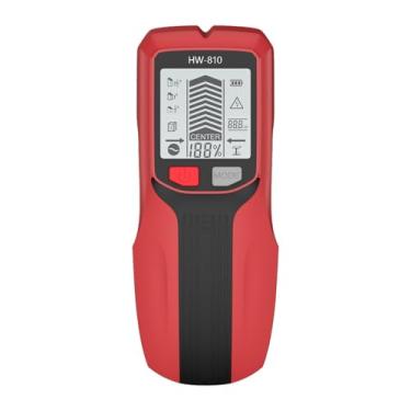 Imagem de Dualoai Scanner de Detector de BOD, Scanner, Parafuso Multifuncional -Locador, Detector de Arame -tektor -Bahl para a Parede de Secagem Do Feixe, Vermelho, Tamanho real