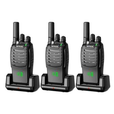 Imagem de Rádios recarregáveis de 2 vias Walkie Talkies Retevis H-777H (pacote c