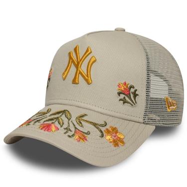Imagem de Boné New Era 9FORTY A-Frame Trucker New York Yankees MLB Floral Icon-Masculino