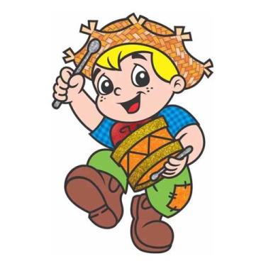 Imagem de Enfeite Caipira Zabumba Decoração São João Festa Junina 48cm - Piffer