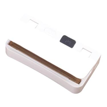Imagem de shamjina Mini seladora de sacos, máquina de selagem de alimentos, seladora térmica multiuso, portátil para lojas, biscoitos, cozinha, armazenamento de, Branco