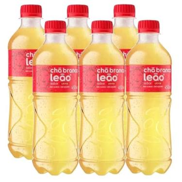 Imagem de Kit 6 Chá Branco Matte Leão Sabor Lichia Zero 450ml