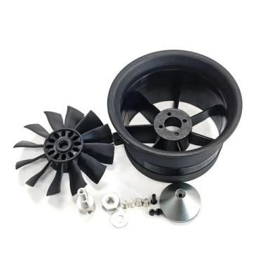 Imagem de Ventilador Canalizado De 12 Lâminas Para 64MM EDF RC Modelo De Avião D
