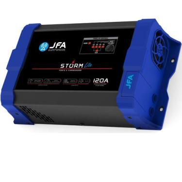 Imagem de Fonte JFA Storm Lite 120A Bivolt Carregadora de Bateria De Trio Paredã