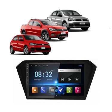 Imagem de Kit Multimídia Gol Voyage Saveiro G7 2017 / 2025 Confort Highline 9 Pol Android 2/32GB Carplay - 915BR ROADSTAR