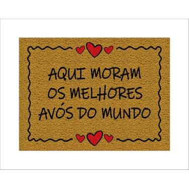 Imagem de CAPACHO AQUI MORAM OS MELHORES AVÓS DO MUNDO (OURO)