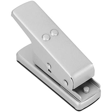 Imagem de SPYMINNPOO Ferramenta Premium Metal Guitar Pick Maker Cutter Com 2 Tiras de Picareta de Guitarra para Acessórios (Cinza)