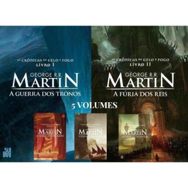 Imagem de Coleção Crônicas De Gelo E Fogo: 5 Volumes - DIVERSAS, 3
