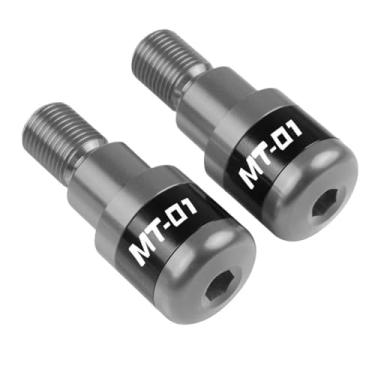 Imagem de Extremidades de manoplas de guidão de motocicleta, tampas de extremidade de manoplas, acessórios deslizantes de peso para MT01 MT-01 MT 01 2004-2009 2008 2007 2006 2005