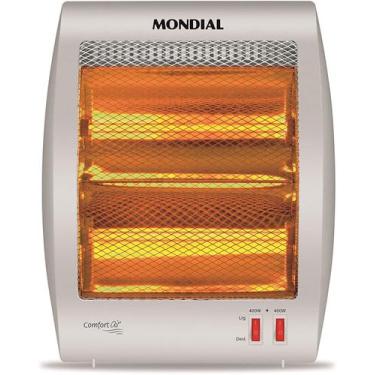 Imagem de Aquecedor Halógeno Comfort Air, Mondial, A-09, Branco, 110V