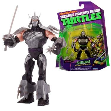 Imagem de Boneco Destruidor Shredder As Tartarugas Ninja e Acessórios