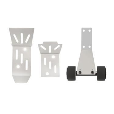 Imagem de NMNRC 45# Steel Wheelie Bar & Chassis Guard Skid Plate Axle Protector for Arrma 1/18 Granite Grom Series Car Upgrades Part Black