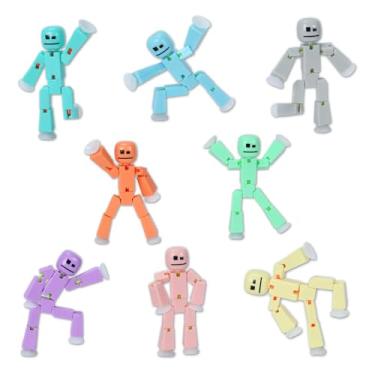 Imagem de Zing Stikbot 8 Pack - Pastel Special : Collectable Figures, Create Stop Motion Animation, for Ages 4 and Up
