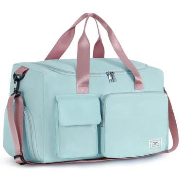 Imagem de Mochila de ginástica feminina FIORETTO com compartimento para sapatos 