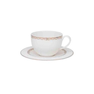 Imagem de Jogo 6 Xícaras de Chá 270ml Lumiere Strauss - Oxford Porcelas S/A - St