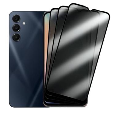 Imagem de Kit 3 Pelicula Privacidade 3D Anti-Spy Para Samsung Galaxy A54 Tela 6.4" - SMART E CASE