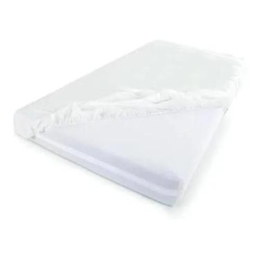 Imagem de Lençol Plástico Impermeável Vapt Vupt C/ Elástico - Casal - Natural Ho