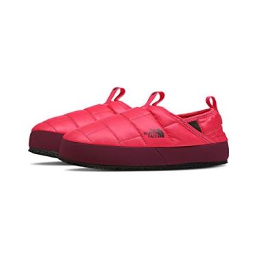 Imagem de Barraca térmica feminina infantil The North Face Mule II (Bebê/Criança pequena/Criança grande), Paradise Pink/Root Brown, 10 Big Kid