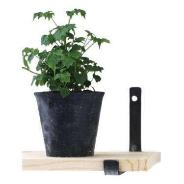 Imagem de Kit 6 Suporte De Prateleira 20cm Ferro Reforçado Industrial - UP Box, 