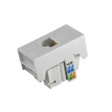 Imagem de Módulo Tomada Tomada Rede Rj45 - Linha Slim - Ilumi