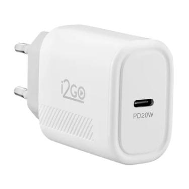 Imagem de Carregador De Parede Turbo I2go 20w 1 Saída Usb-c Branco