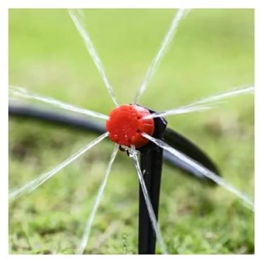 Imagem de Suprimentos de jardim 50-800pcs Adjustable Irrigation Drippers Sprinklers 1/4'' Emitter Dripper Micro Drip Irrigation Sprinklers Bico(50 PCS)