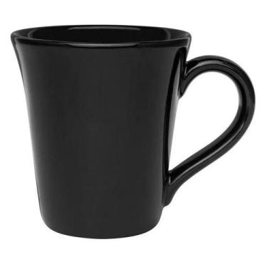 Imagem de Caneca Tulipa 330 Ml Preto ou Branco - Oxford Porcelanas